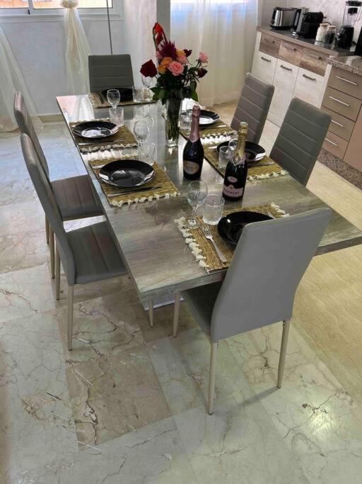 Appartement Haut Standing 3 Chambres Avec Terasse Quartier Gueliz Hivernage A Marrakech I19 Marrakesh Bagian luar foto