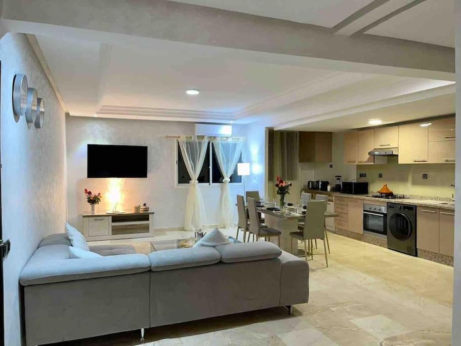 Appartement Haut Standing 3 Chambres Avec Terasse Quartier Gueliz Hivernage A Marrakech I19 Marrakesh Bagian luar foto